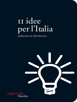 cover image of 11 idee per l'Italia